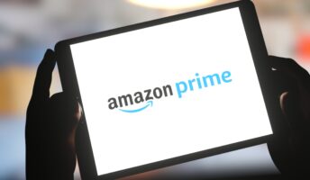 Amazon Prime on tablet