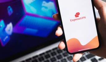 ExpressVPN logo on iPhone