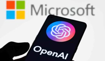 OpenAI On phone screen