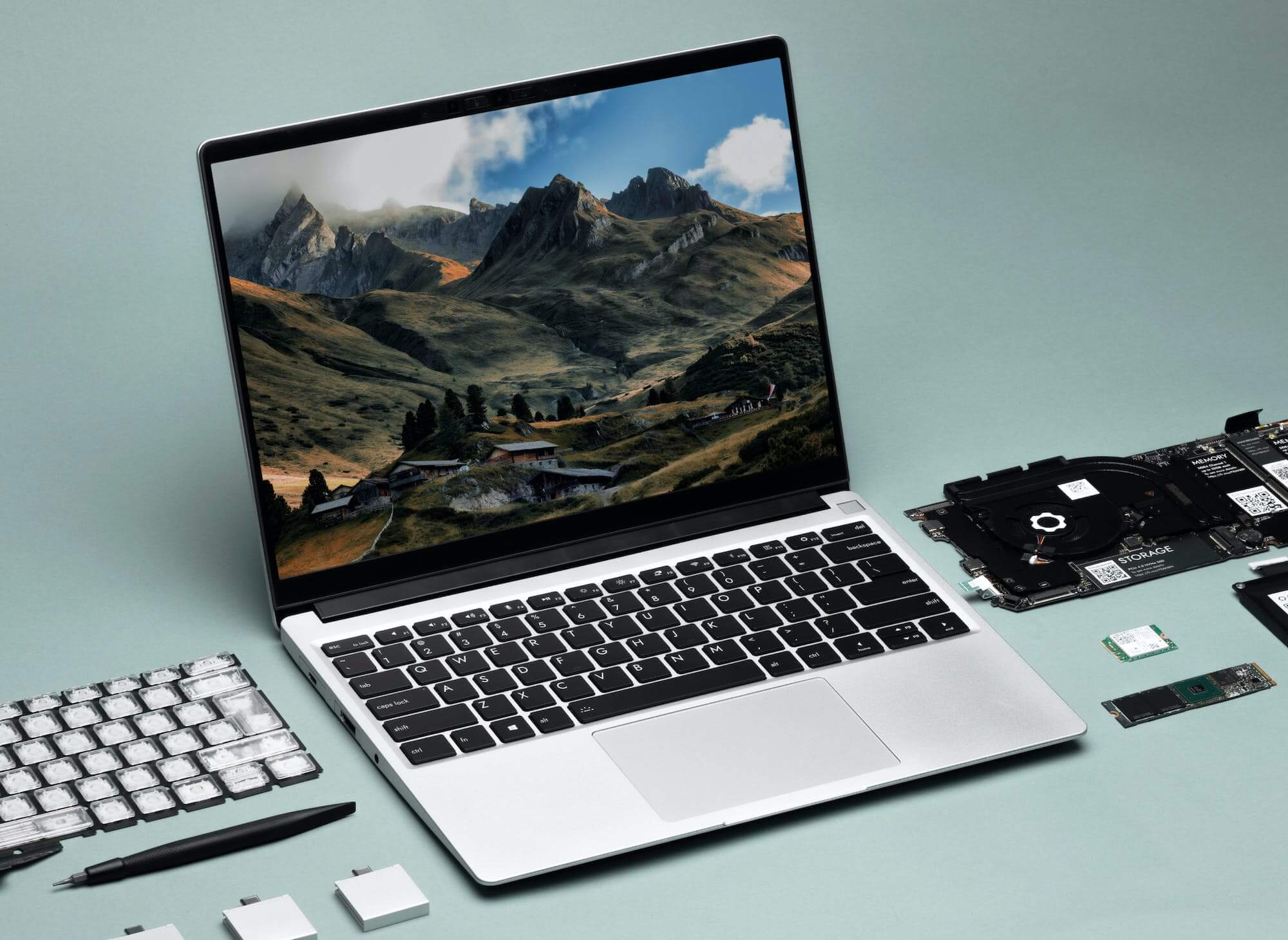 Framework Laptop Open