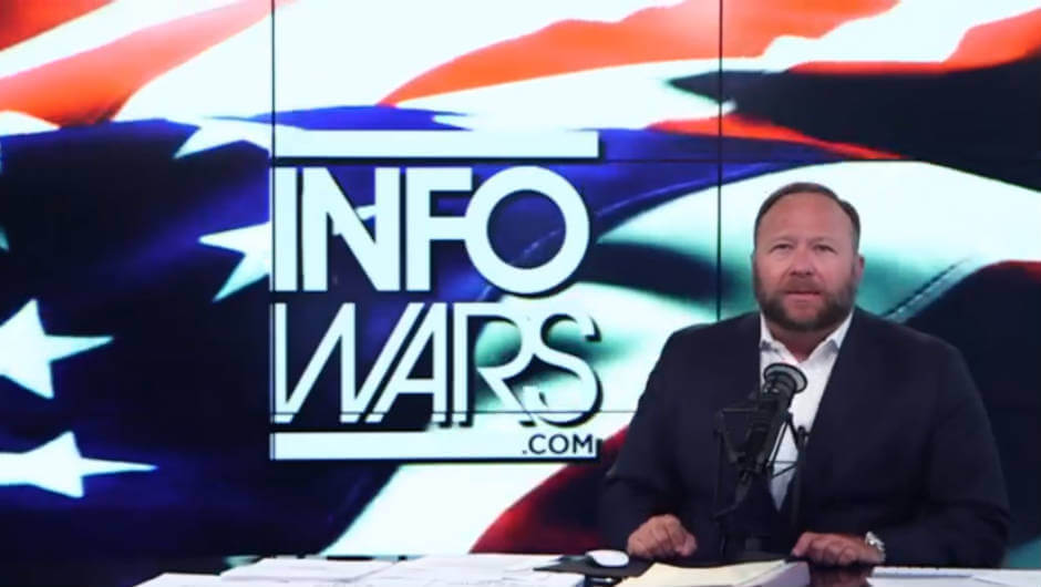 Alex Jones Infowars banned