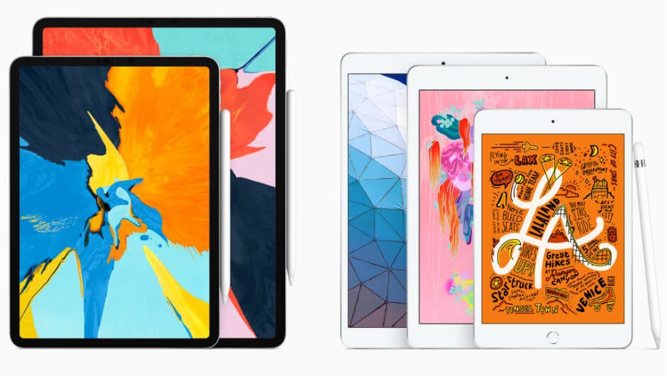 new ipad air and ipad mini