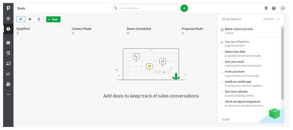 Pipedrive deals