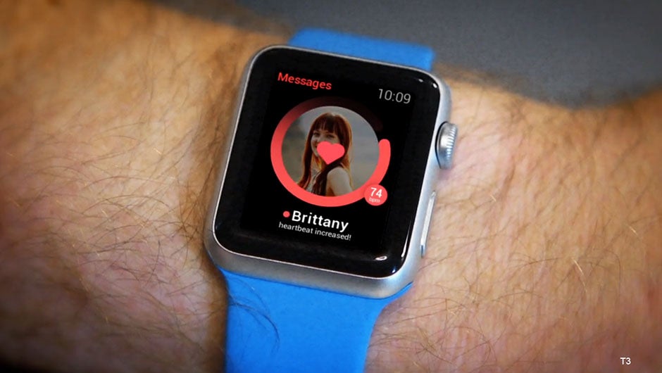 Swipe No More: Hands-Free Tinder for Your Smartwatch