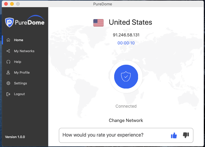 Puredome screen