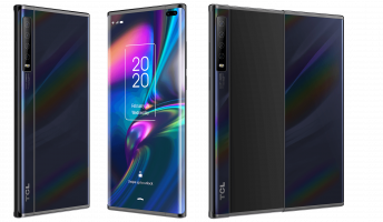 tcl rollable phone concept