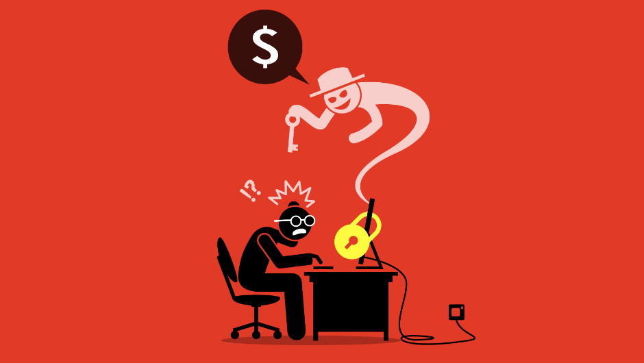 What is ransomware medium man locked out of computer by ghost